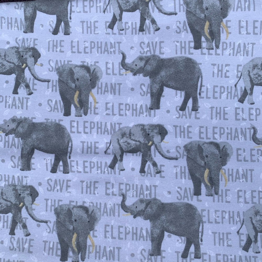 Handmade facemask (Elephant)